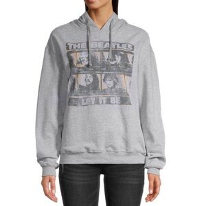 THE BEATLES Oversized Long Sleeve Hoodie